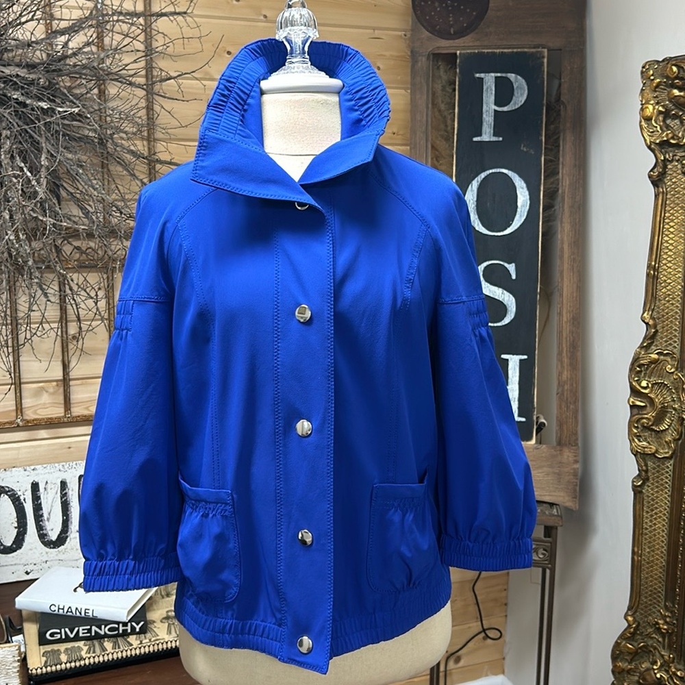 Zenergy royal blue casual jacket